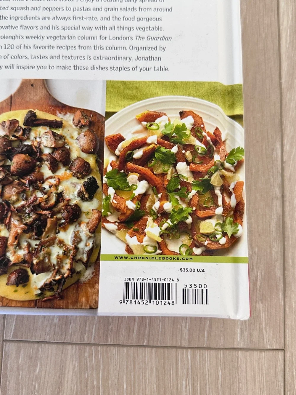 PLENTY Cookbook by Chef Ottolenghi